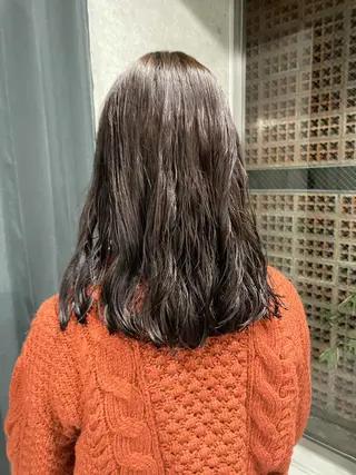 ロング カラー パーマ 吉田一輝 外国人パーマのヘアスタイル