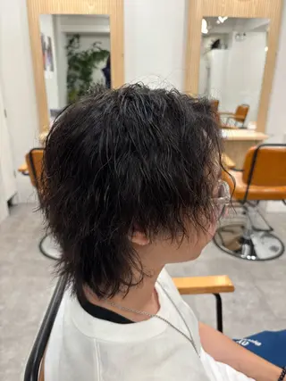 パーマ メンズ ❄️中野侑香❄️ ハイライト/ブリーチのヘアスタイル