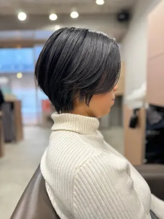 ショート カラー 表参道/赤み無し 透明感 colorのヘアスタイル