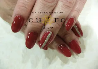 ミディアム ネイル ネイルサロン Cureのネイルデザイン