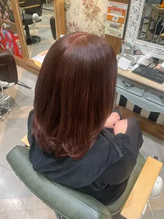 カラー 糠信 咲梨のヘアスタイル