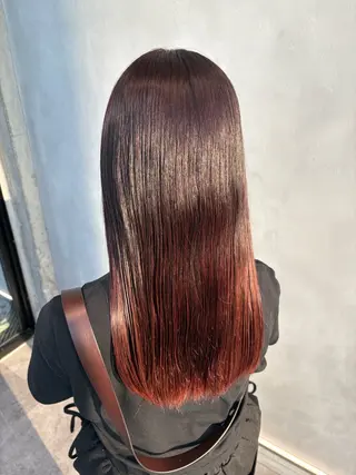 ロング カラー カラー／茅ヶ崎/ Soraのヘアスタイル