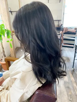 ロング カラー natsu fujinoのヘアスタイル