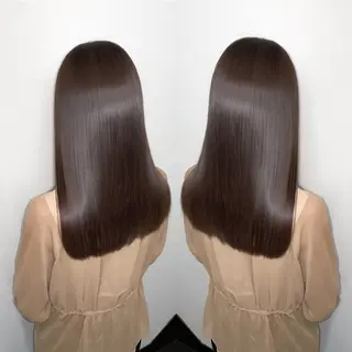 ロング shinka 髪質改善　縮毛矯正所属・美髪ストレート/美髪 レイヤー特化増原優斗のヘアスタイル