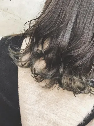 ミディアム カラー センスをお届けします 大谷将生INFPのヘアスタイル