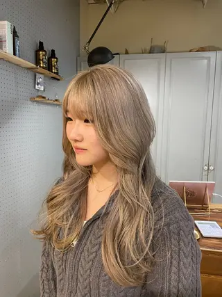 ロング カラー 🤩噂のMr.髪ポジ ティブ®️yu🤩のヘアスタイル