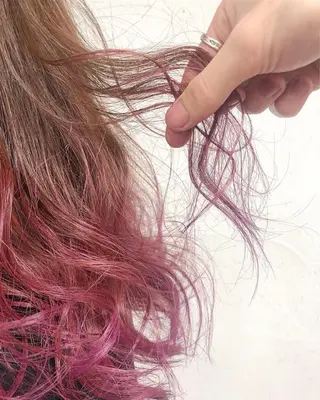 セミロング カラー ヘアアレンジ 【池袋/スパイキー ショート】ⓝⓘⓜⓤのヘアスタイル