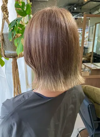 ミディアム FERIA池田店 瀧本岬のヘアスタイル