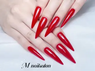 ネイル M🌷nail 長さだし専門店のネイルデザイン