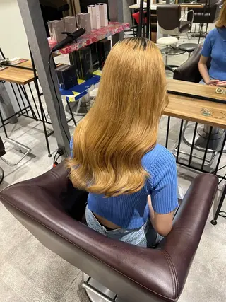 ロング メンズカット/シャ ドウパーマ/KOBAのヘアスタイル