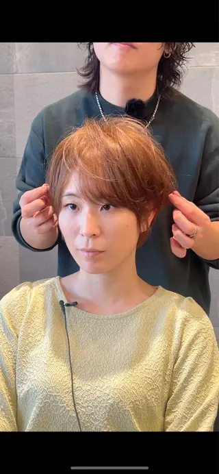 ショート 狩野 純一郎のヘアスタイル