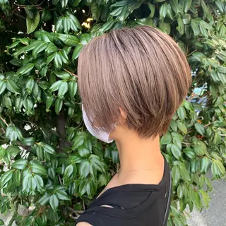 ショート ワンホンヘア ケラチン/Kaitoのヘアスタイル