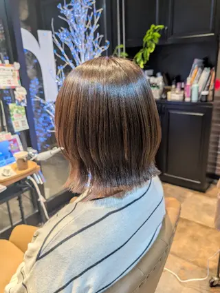 ミディアム カラー 寺田百花/髪質改善/ カットモデル募集のヘアスタイル