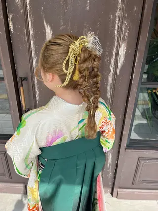 ヘアアレンジ 川越 輝梨奈のヘアスタイル