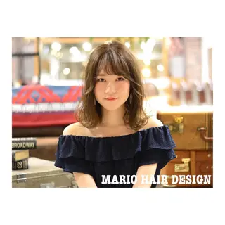 ミディアム カラー 竹嶌 健吾のヘアスタイル