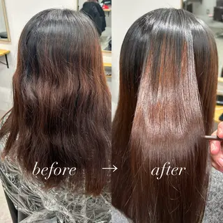 セミロング 透明感/ダブルカラー /🌸ERI🌸のヘアスタイル