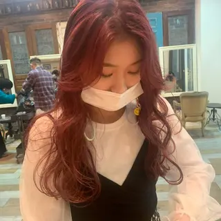 カラー 🎀韓国/髪質改善 長野美和🎀のヘアスタイル