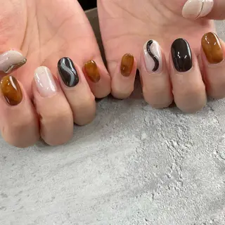 ネイル 東 千夏のネイルデザイン