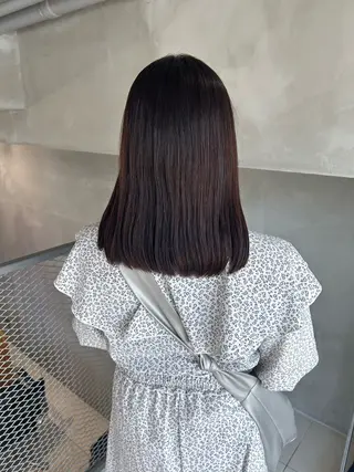 ミディアム カラー 透明感カラー🫧 nanohaのヘアスタイル