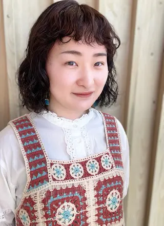ミディアム ちほ /ボブスタイルのヘアスタイル