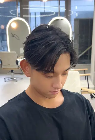 メンズ メンズ/メンズパーマ /小笠原諒のヘアスタイル