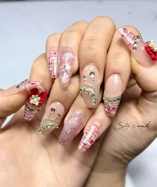 ネイル 渋谷 怜奈のネイルデザイン