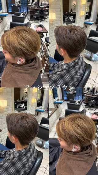 ショート カラー メンズ ✨shota✨ モデル募集中のヘアスタイル