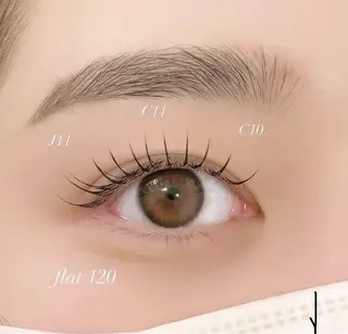 マツエク・マツパ Nail&Eye espalのマツエク・マツパデザイン