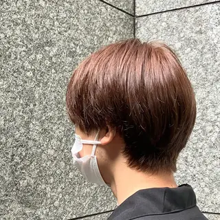 カラー ガレリアエレガンテ緑 杉浦のヘアスタイル