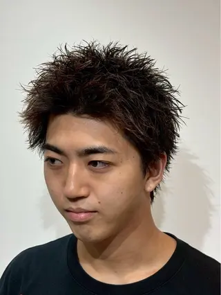 ショート メンズ 青木 真裟斗のヘアスタイル