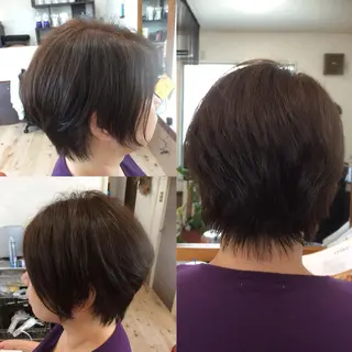 ショート カラー Leggu所属・木田 智大のヘアスタイル