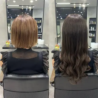 ロング カラー ヘアアレンジ ar+ ❤︎ maiのヘアスタイル