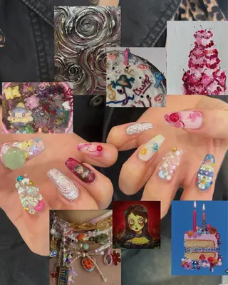 ネイル Nilz心斎橋店【ニルズ】所属・岩本 乙羽のネイルデザイン