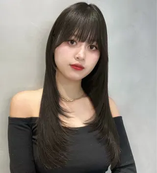 ロング 巻ける縮毛矯正/ボブ 小顔カット大和田拓夢のヘアスタイル