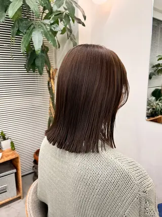 ミディアム マミ🌱 ボブ/津田沼のヘアスタイル