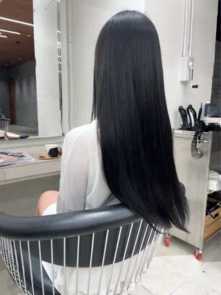 ロング 高林 史弥のヘアスタイル