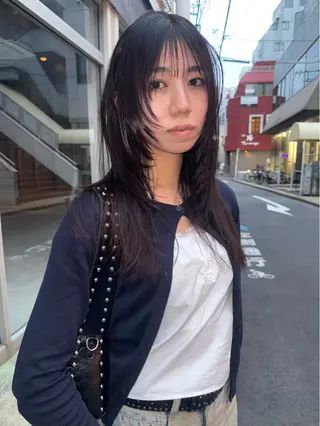 ロング レイヤー/ボブ/ パーマ/Riku🪐のヘアスタイル