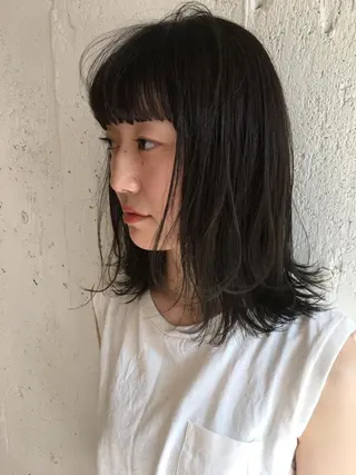 ミディアム Fuuu《フゥ》所属・シノザキ シンゴのヘアスタイル