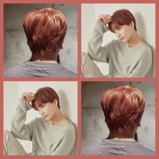ショート カラー メンズ 韓国/アイドルヘア 🎀みづきのヘアスタイル