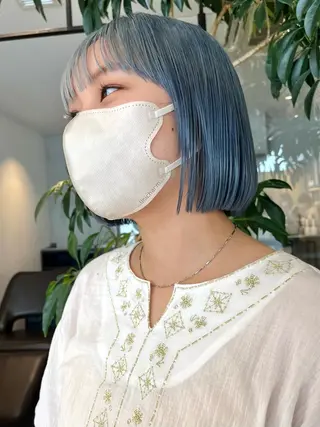 ショート Hair & make Lamp所属・梅田のブリーチ特化 美容師KAI🥰のヘアスタイル