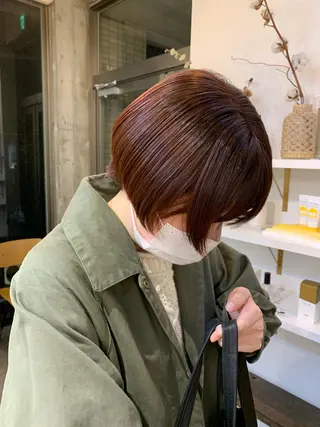 ショート カラー OLSEN D.B.A BALLOON HAIR所属・表参道OLSEN✂︎ nanamiのヘアスタイル