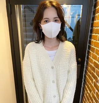 ミディアム また会いたくなる 美容師【KENTA】のヘアスタイル