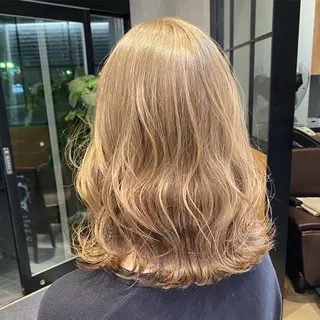 ミディアム カラー channel所属・Natsumi ❤︎のヘアスタイル