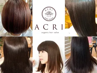 セミロング カラー パーマ k. akiraのヘアスタイル