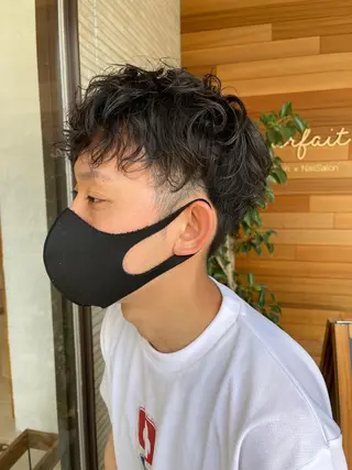 パーマ メンズ 【AMANEQ】 yuka🦋のヘアスタイル
