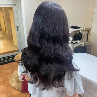 ロング カラー Miyu's所属・juri .のヘアスタイル