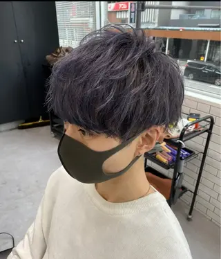 カラー メンズ 梅田中崎町メンズ 美容師ユースケのヘアスタイル