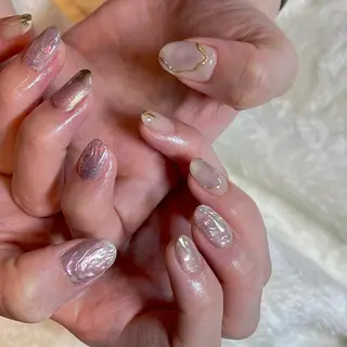 ネイル フリーランス¨̮⃝ ネイリストOKADAのネイルデザイン