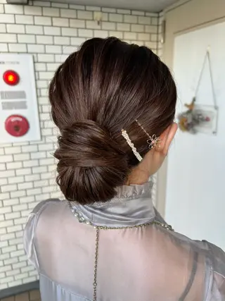 ヘアアレンジ 大人可愛いヘアメイク 💋🧚‍♀️しずかのヘアスタイル