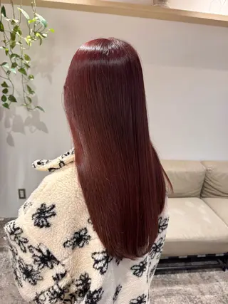 ロング カラー ハガ コトコのヘアスタイル